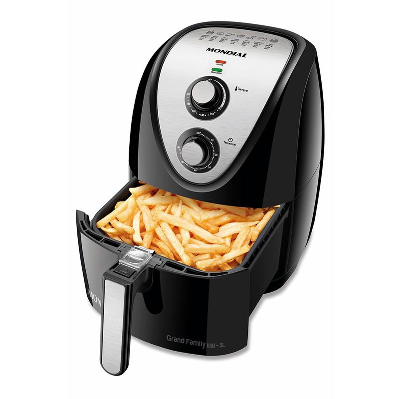 Fritadeira Sem Óleo Air Fryer 5L Mondial