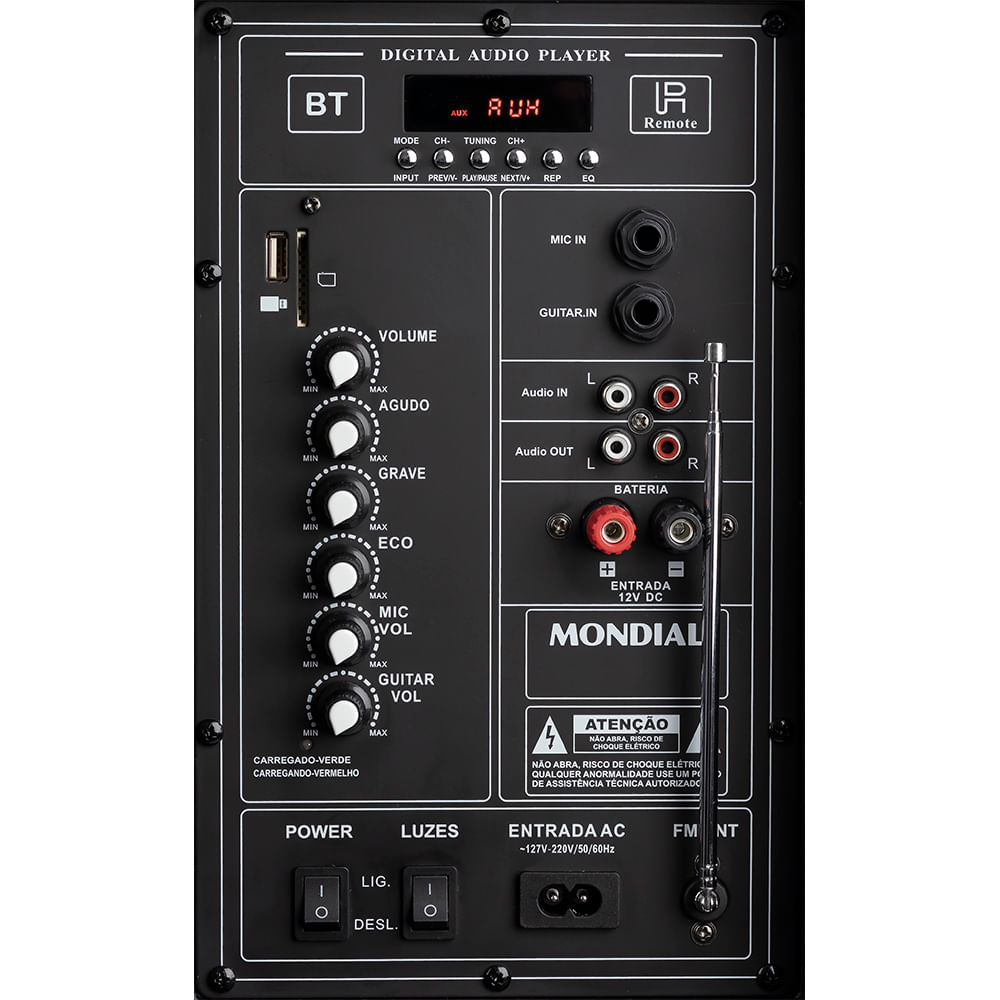 Caixa Amplificada Mondial Connect Power Cm 500 Caixa Amplificada Mondial Connect Power Cm 500