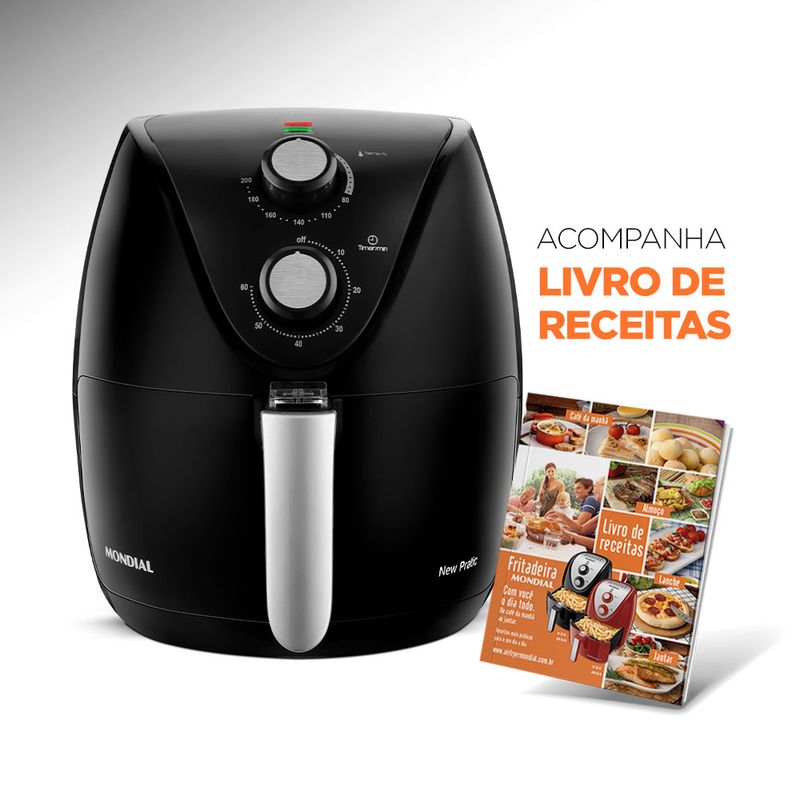 Fritadeira Sem Óleo Air Fryer 3,5L Mondial AF31 Mondial