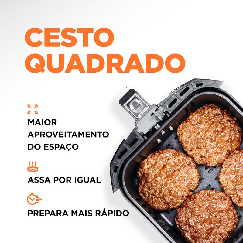 Fritadeira Sem Óleo Air Fryer 5L Mondial AFN50BI