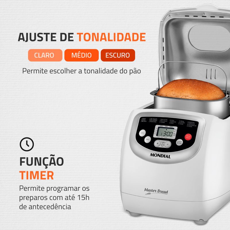 Panificadora Automática Master Bread NPF-54