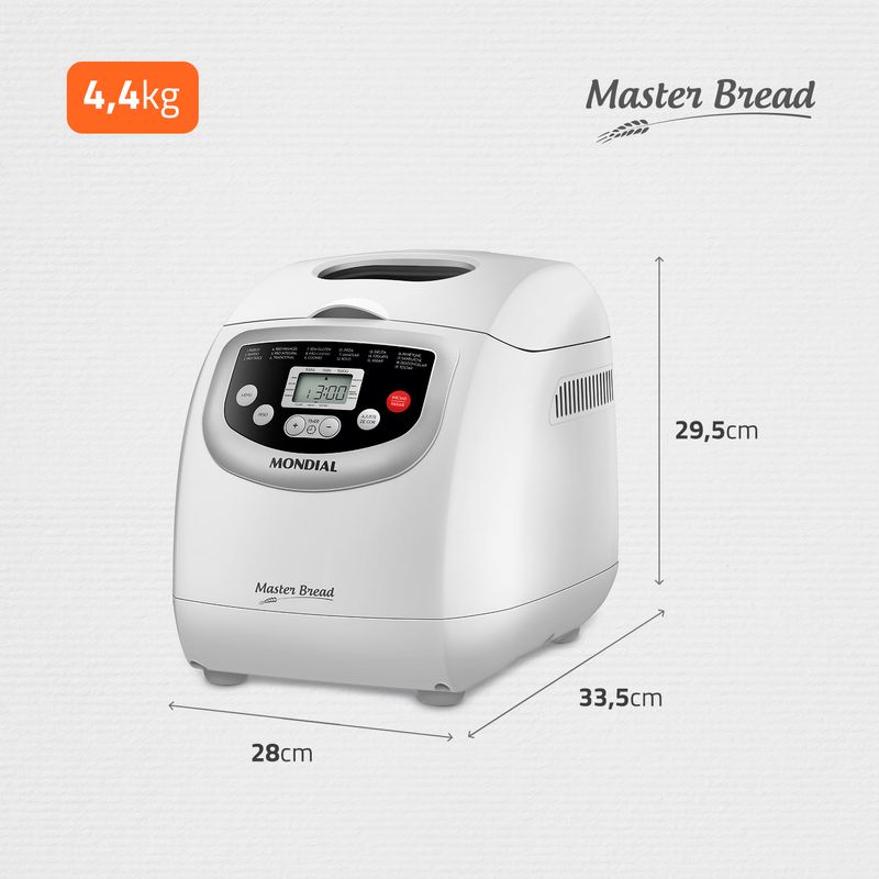 Panificadora Automática Master Bread NPF-54