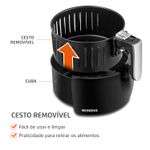 Fritadeira Sem Óleo Air Fryer 3,2L Mondial