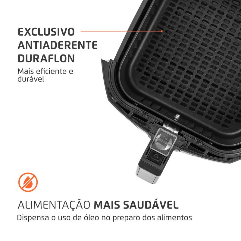 Fritadeira Sem Óleo Air Fryer 5,5L Mondial AF-55i