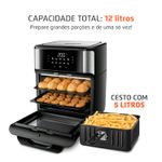 Air Fryer Fritadeira Elétrica Forno Oven 12L Mondial