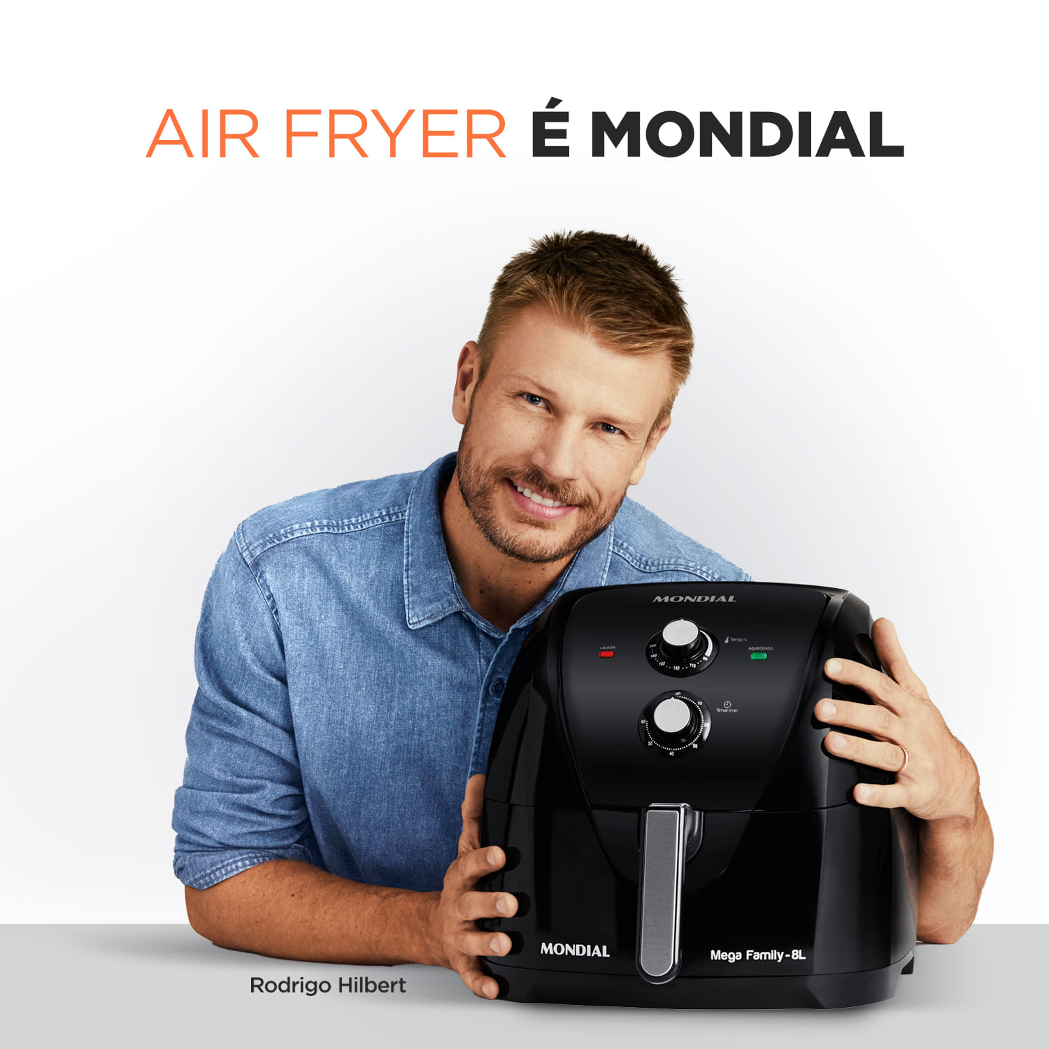 Fritadeira Sem Óleo Air Fryer 8l Afn-80-fb Mondial Cor Preto 220V