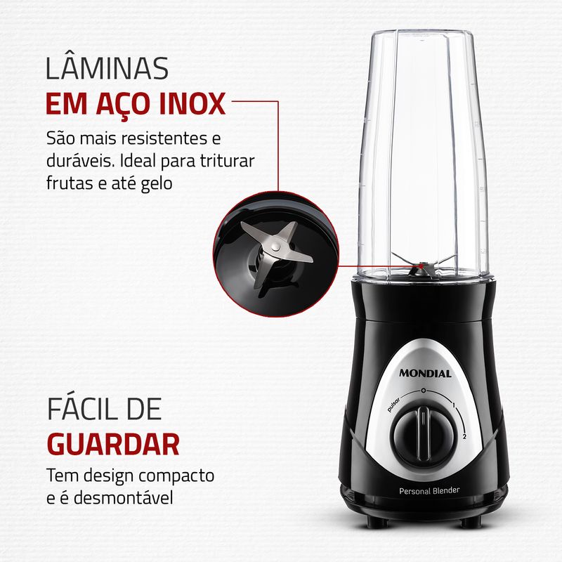 MONDIAL BATIDORA PERSONAL BLENDER – DG 01 – Tienda Online