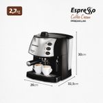Máquina de Café Expresso Mondial