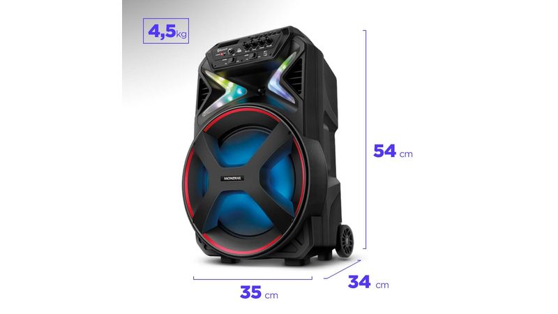 Caixa Amplificada Mondial CM 400 - Alta Qualidade - Mondial