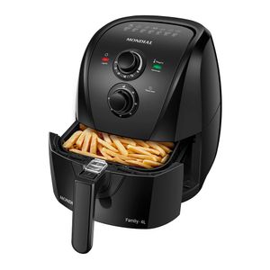 Fritadeira Sem Óleo Air Fryer 4L Mondial Preto 1500W - AFN-40-BF