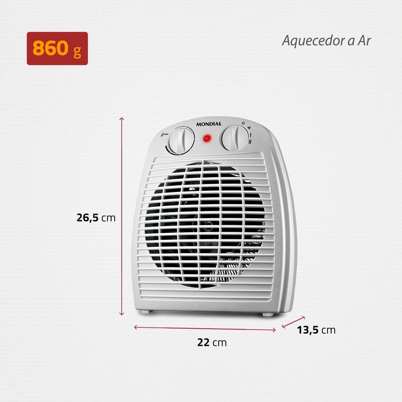 Aquecedor Mondial A-08 -4-