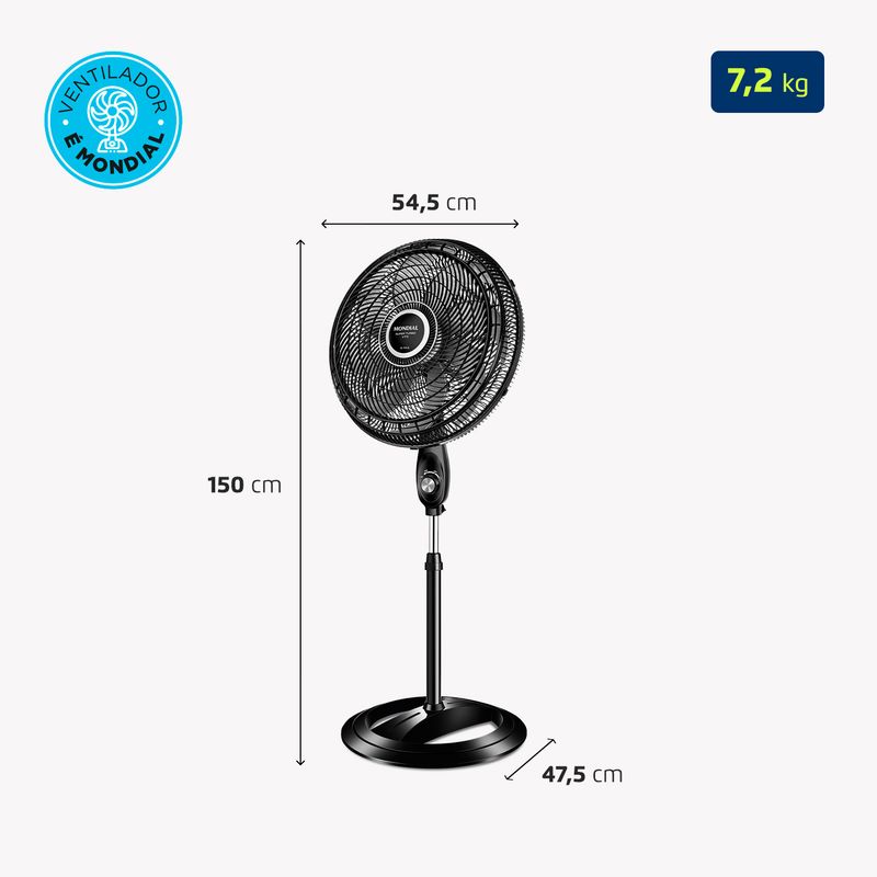 Ventilador Mondial VTX-50C-8P -6-